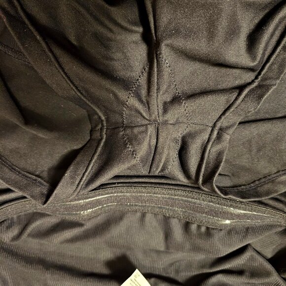 High-Waisted Black Shapewear Shorts By Maidenform 2XL Nylon & Elastane With Cott - Picture 6 of 8